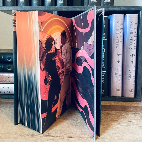 Fairyloot Exclusive Signed Edition The Curse of Saints by Kate Dramis - Picture 8 of 13